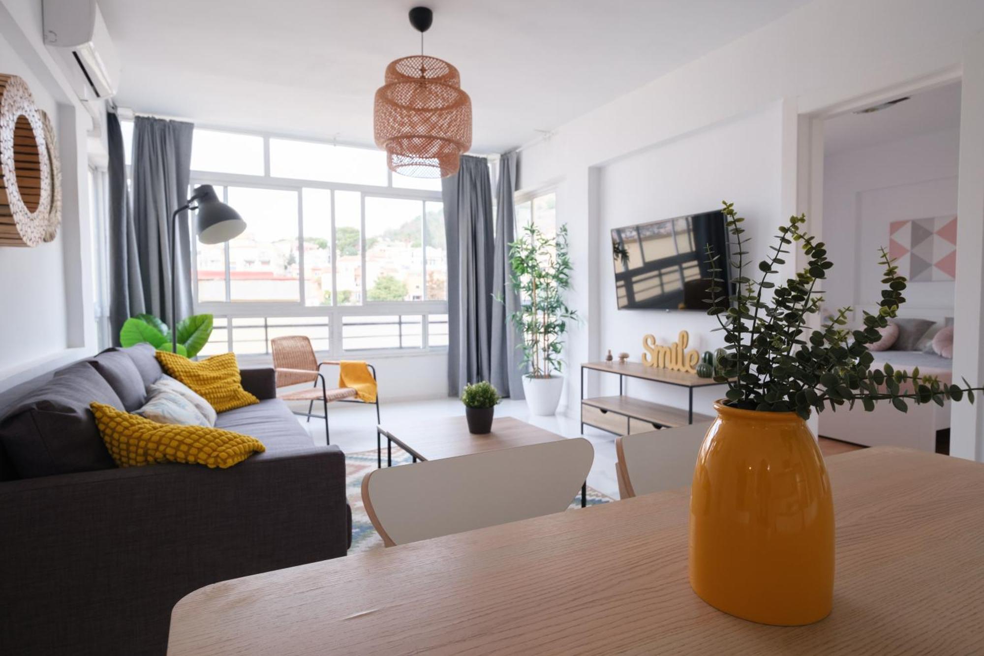 Wonderful Central Apartment Panoramics Views Wifi 말라가 외부 사진