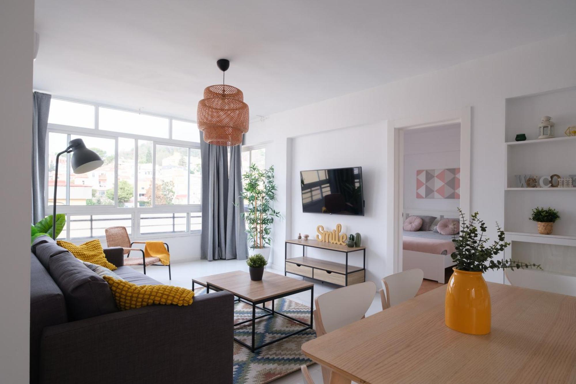 Wonderful Central Apartment Panoramics Views Wifi 말라가 외부 사진