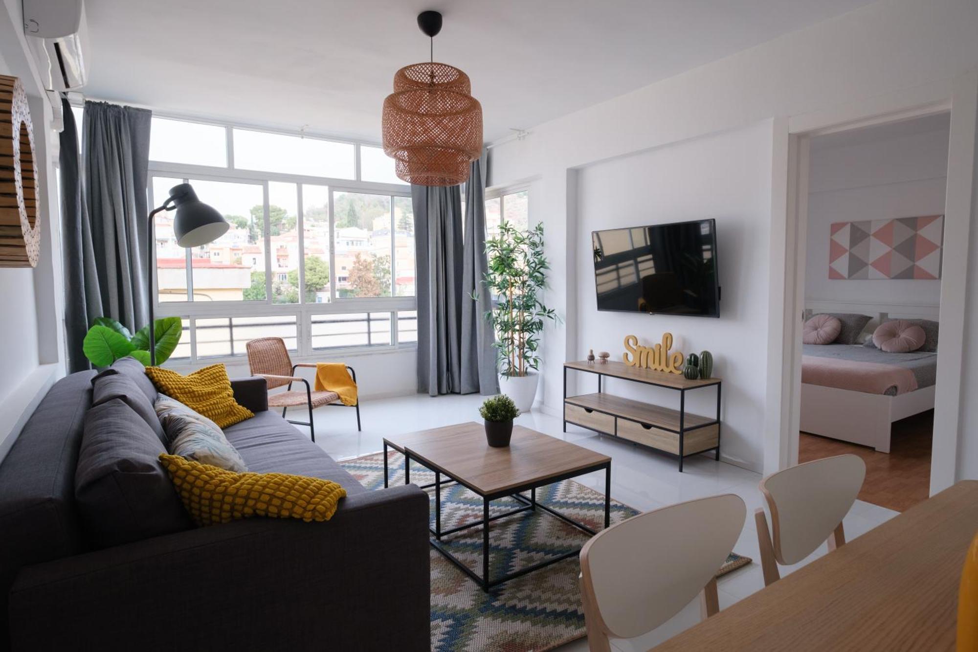 Wonderful Central Apartment Panoramics Views Wifi 말라가 외부 사진