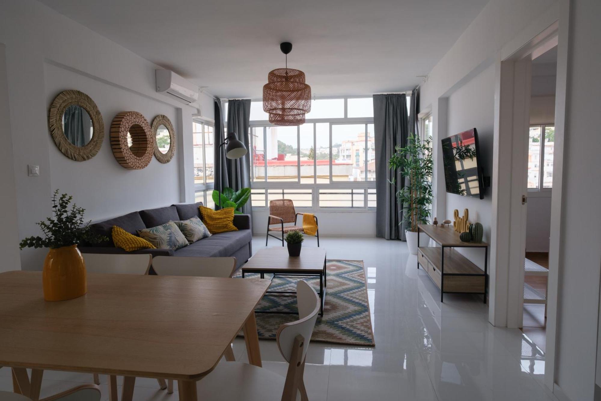 Wonderful Central Apartment Panoramics Views Wifi 말라가 외부 사진