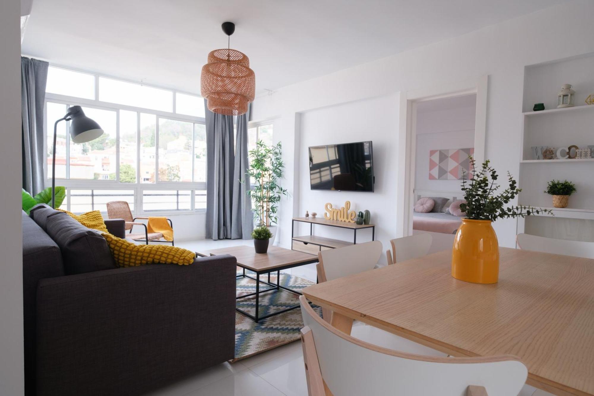 Wonderful Central Apartment Panoramics Views Wifi 말라가 외부 사진